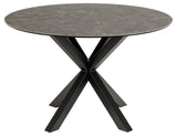 Eetkamertafel Cardiff Rond ⌀119cm - Keramiek - Eetkamertafels - Rebellenclub