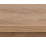 Eetkamertafel Esbjerg Visgraat - Eiken fineer - Rebellenclub