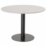 Voldby Eetkamertafel Rond - Terazzo Grijs - Eetkamertafels - Rebellenclub