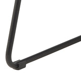 Fauteuil Zaragoza Fluweel - Donkergrijs met zwarte poten - Rebellenclub