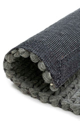 Vloerkleed Kabel antraciet grijs - Rebellenclub