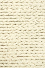 Vloerkleed Kabel wit/licht beige - Rebellenclub