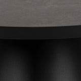 Salontafel Leeds Rond L Ø85 cm - Zwart Keramiek - Salontafels - Rebellenclub