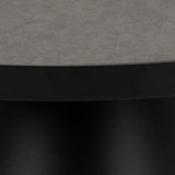 Salontafel Leeds Rond M Ø65 cm - Zwart Keramiek - Salontafels - Rebellenclub