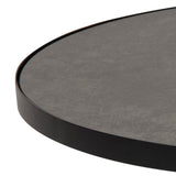 Salontafel Leeds Rond M Ø65 cm - Zwart Keramiek - Salontafels - Rebellenclub