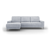Malmö 2,5-Zits met Chaise Longue - Nika 60 Grey - Rebellenclub
