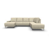 Bank Malmö U-Opstelling - 2,5 zits - Spider 02 Cream - Banken - Rebellenclub