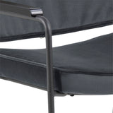 Malung Fauteuil - Donkergrijs - Rebellenclub