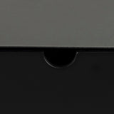 Nachtkastje Bath - Zwart met zwarte lade - Rebellenclub