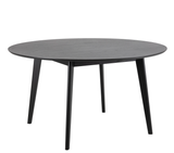 Roskilde Eetkamertafel Rond - Zwart Ø140cm - Rebellenclub