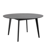 Roskilde Eetkamertafel Rond - Zwart Ø140cm - Rebellenclub