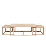 Salontafel Tjele Rechthoek - Eiken fineer - Rebellenclub