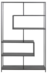 Wandkast Mando - Zwart - Kasten - Rebellenclub