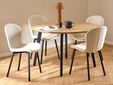 Vigo Eetkamertafel - ø120 cm - Eiken -  - Rebellenclub