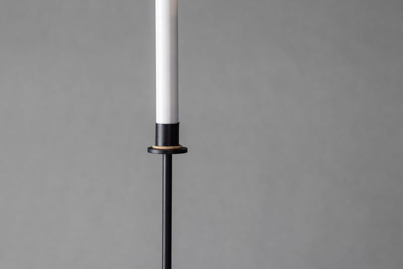 Salvian Kaarsenhouder 102cm - Zwart - Tafellampen - Rebellenclub