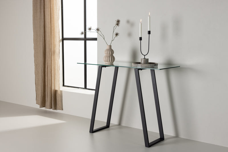 Tamati Sidetable - Chrome/glas - Bijzettafels - Rebellenclub