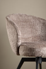 Cadomin Eetkamerstoel - Bruin Velvet -  - Rebellenclub