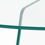 Circe Salontafel - ø80 cm - Transparant Glas