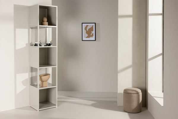 Viksdal Wandkast - Beige - Wandkasten - Rebellenclub