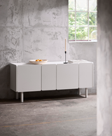 Glacia Dressoir - 160 cm - wit