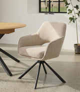 Eli Eetkamerstoel - Set van 2 - Beige - Eetkamerstoelen - Rebellenclub
