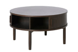 Skarn Salontafel - ø85 cm - Mokka