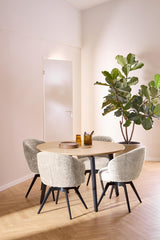 Vigo Eetkamertafel - ø120 cm - Eiken -  - Rebellenclub