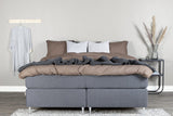 Boise Tweepersoonsbed - 200 x 180 cm - Donkergrijs - Bedden - Rebellenclub