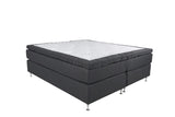 Boise Tweepersoonsbed - 200 x 180 cm - Donkergrijs - Bedden - Rebellenclub