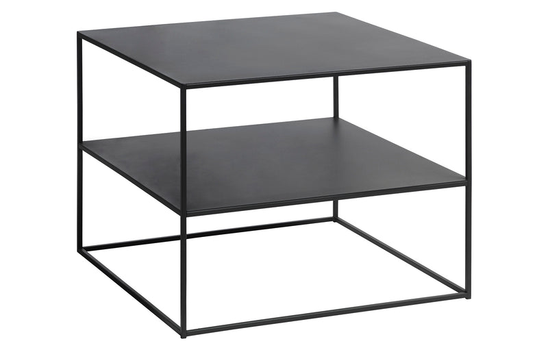 Basha Salontafel - 65 x 65 cm - Zwart - Salontafels - Rebellenclub