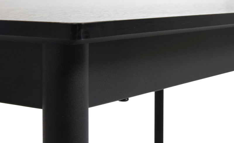 Berley Eetkamertafel - 140 x 85 cm - Zwart 