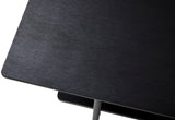 Berley Salontafel - 110 x 55 cm - Zwart met Rattan - Salontafels - Rebellenclub