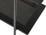 Berley Sidetable - 100 x 37 cm - Zwart met Rattan - Sidetables - Rebellenclub
