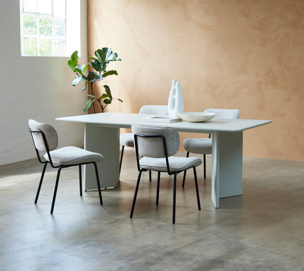 Brota Eetkamertafel - 200 x 90 cm - Greige - Eetkamertafels - Rebellenclub