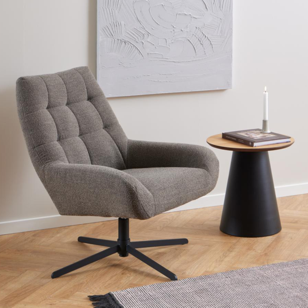 Brylle Fauteuil - Taupe Bouclé - Fauteuils - Rebellenclub