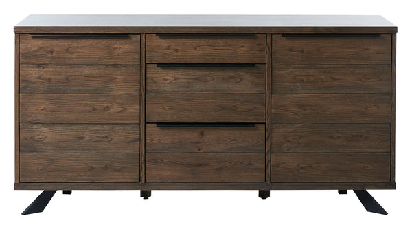 Ceduna Dressoir - Smoked Eiken - Dressoirs - Rebellenclub