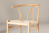 Clun Eetkamerstoel - Naturel Beige - Eetkamerstoelen - Rebellenclub