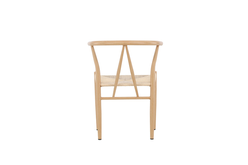 Clun Eetkamerstoel - Naturel Beige - Eetkamerstoelen - Rebellenclub