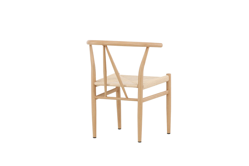 Clun Eetkamerstoel - Naturel Beige - Eetkamerstoelen - Rebellenclub