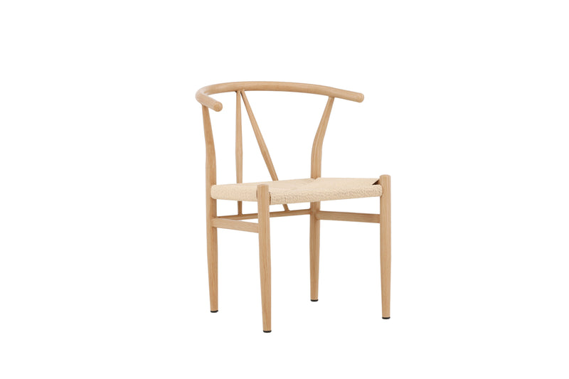 Clun Eetkamerstoel - Naturel Beige - Eetkamerstoelen - Rebellenclub