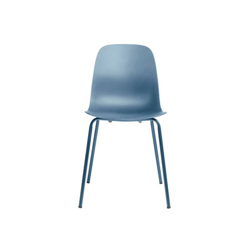 Cusco Eetkamerstoel - Set van 4 - Blauw   - Eetkamerstoelen - Rebellenclub
