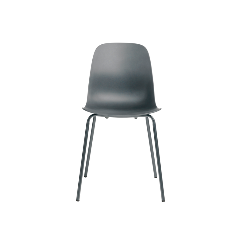 Cusco Eetkamerstoel - Set van 4 - Grijs   - Eetkamerstoelen - Rebellenclub