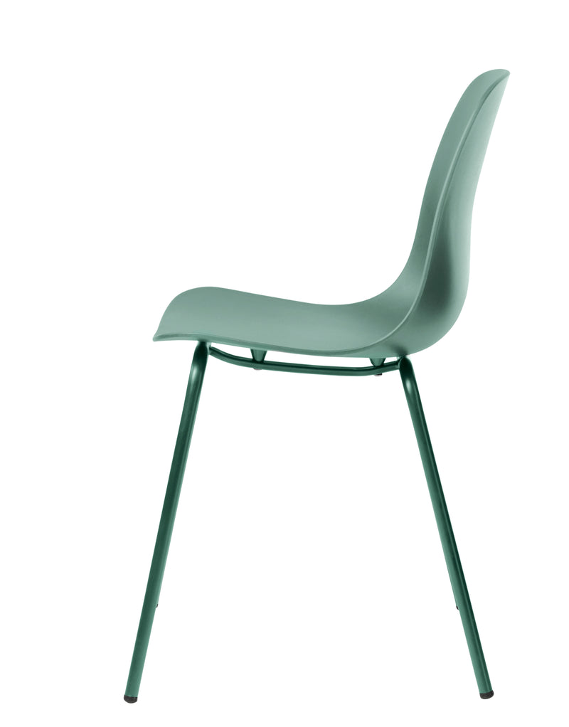 Cusco Eetkamerstoel - Set van 4 - Groen   - Eetkamerstoelen - Rebellenclub
