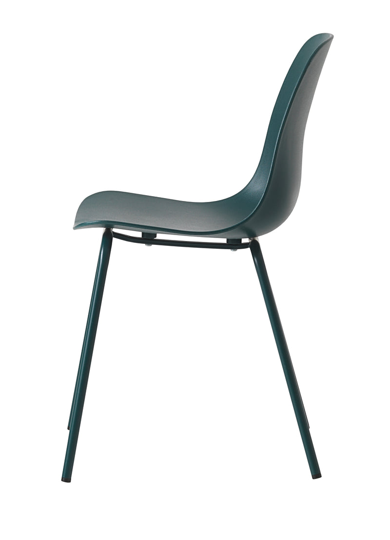 Cusco Eetkamerstoel - Set van 4 - Petrol  - Eetkamerstoelen - Rebellenclub