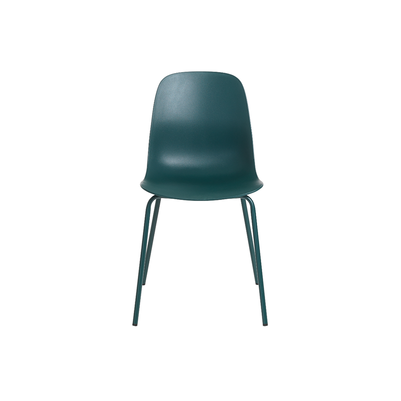 Cusco Eetkamerstoel - Set van 4 - Petrol  - Eetkamerstoelen - Rebellenclub