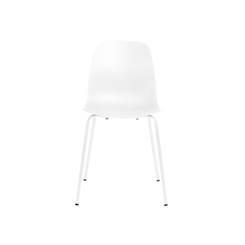 Cusco Eetkamerstoel - Set van 4 - Wit  - Eetkamerstoelen - Rebellenclub