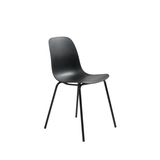 Cusco Eetkamerstoel - Set van 4 - Zwart  - Eetkamerstoelen - Rebellenclub