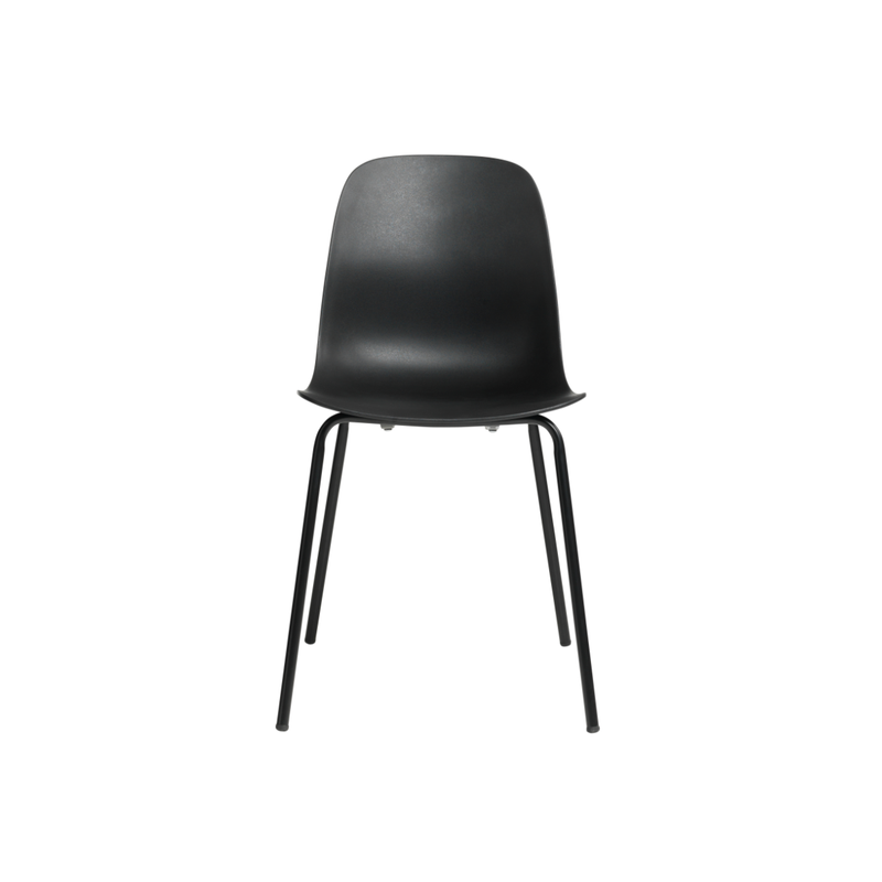 Cusco Eetkamerstoel - Set van 4 - Zwart  - Eetkamerstoelen - Rebellenclub