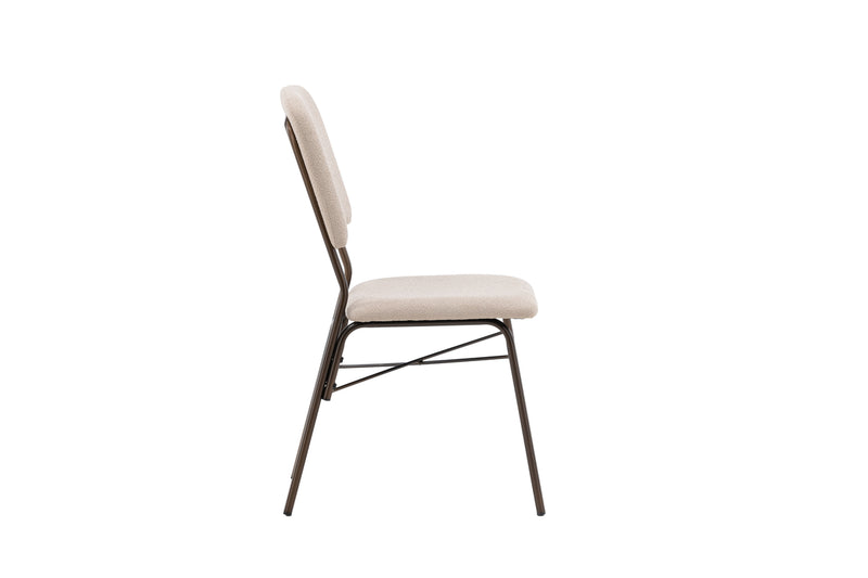 Eetkamerstoel Eura - Beige - Eetkamerstoelen - Rebellenclub