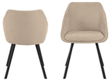 Eetkamerstoel Vaxjo - Set van 2 - Creme - Eetkamerstoelen - Rebellenclub